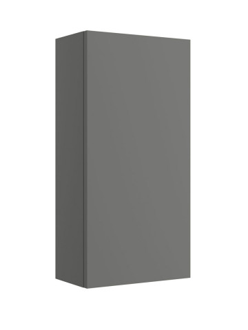 Mobile colonna sospeso in legno a 1 anta dim. 300x240x600h mm. mod. Infinity col. Grigio Opaco
