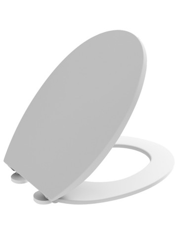 Sedile copriwc in termoindurente universale cm 45,6x37 modello AP bianco