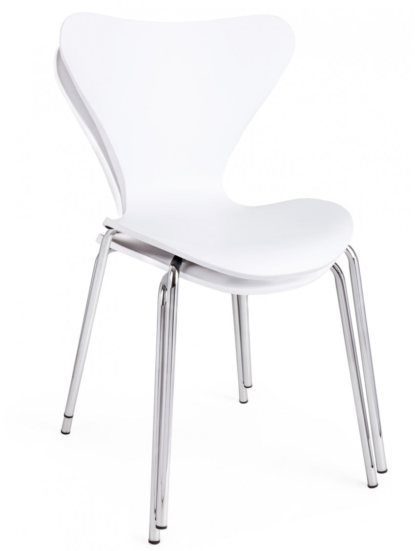 Set 4 sedie in polipropilene bianco - Senorita