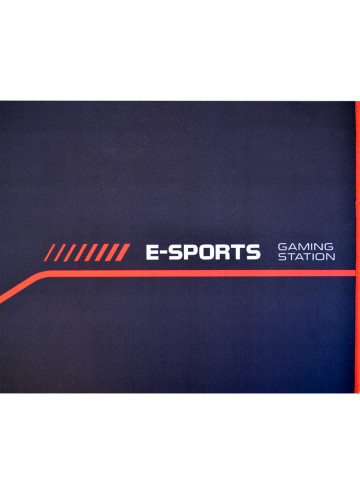 Scrivania da gaming L140 x P60 x H75 serie Sport colore Nero