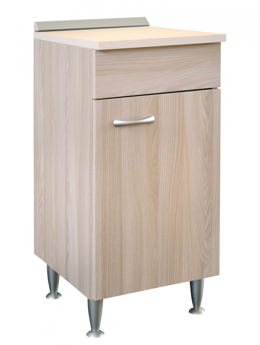 Base 1 anta dx finitura Olmo cm L40xP50xH84 serie Basic