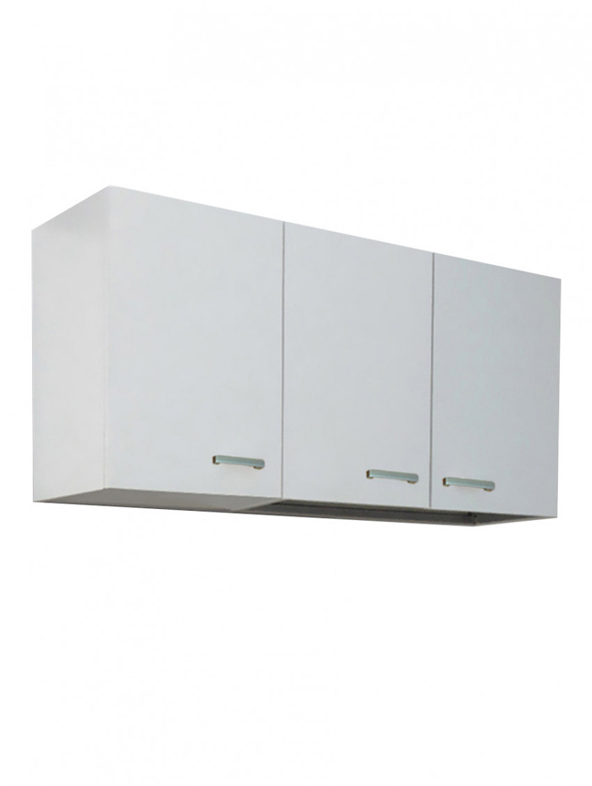 Composizione Basic 120 cm scolapiatti con pensile sx finitura Bianco
