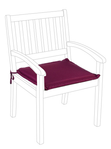 Cuscino poltrona in poliestere gr. 180/mq Poly180 Bordeaux