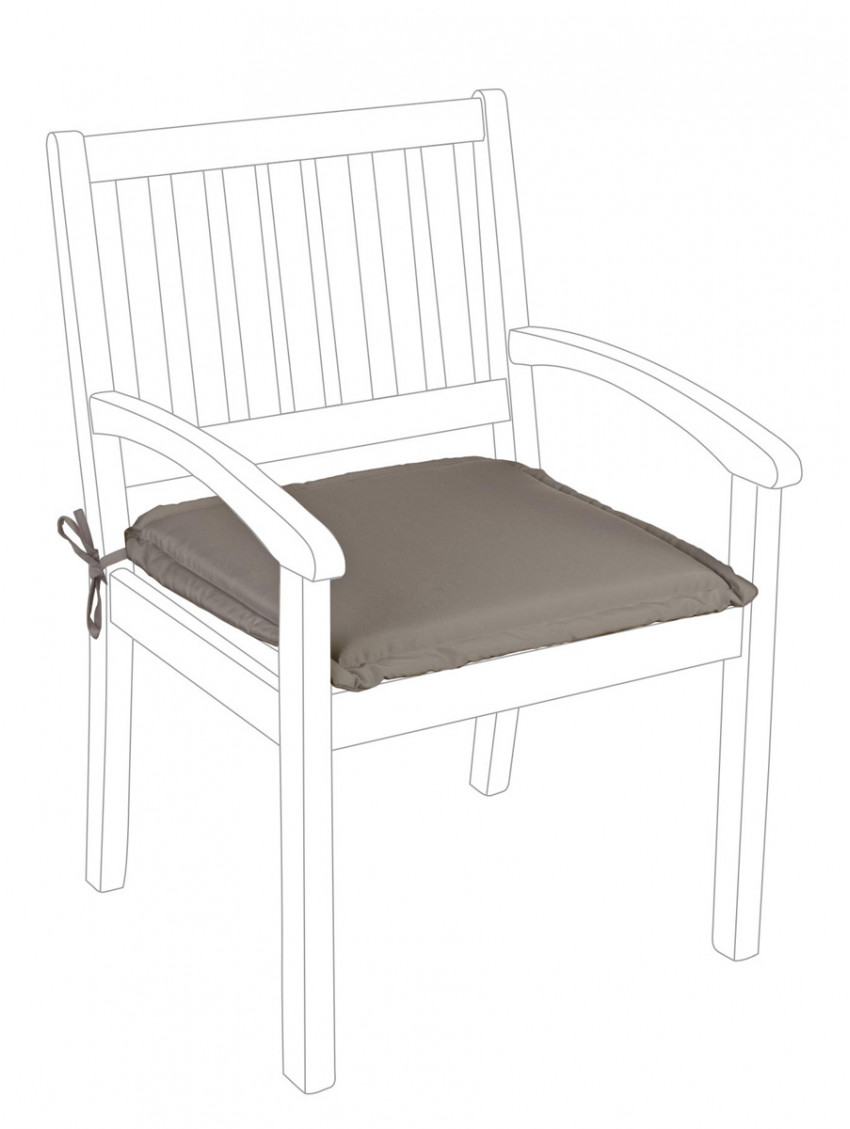 Cuscino poltrona in poliestere gr. 180/mq Poly180 Choco