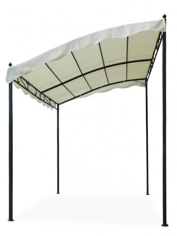 Pergola in ferro mt. 3x2 SALVADOR Ecrù