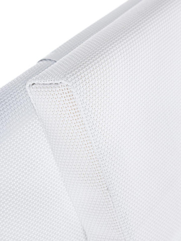 Sdraio in alluminio e textilene Bianco TAYLOR