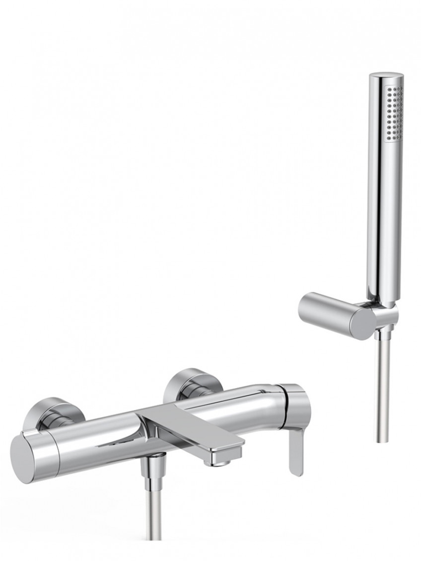 Miscelatore esterno vasca con shower set mod. Brezza