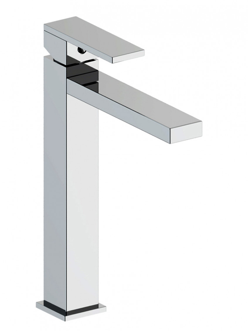 Miscelatore lavabo alto piletta click clack QUABLO