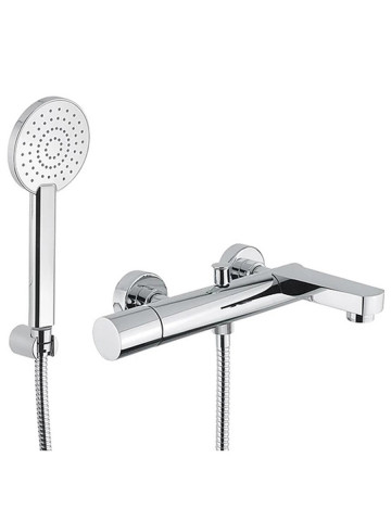 Miscelatore esterno vasca con shower set mod. Miami