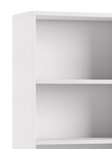 Libreria 4 vani texture 3d L60xP30xH130 cm CONTEMPORARY Bianco