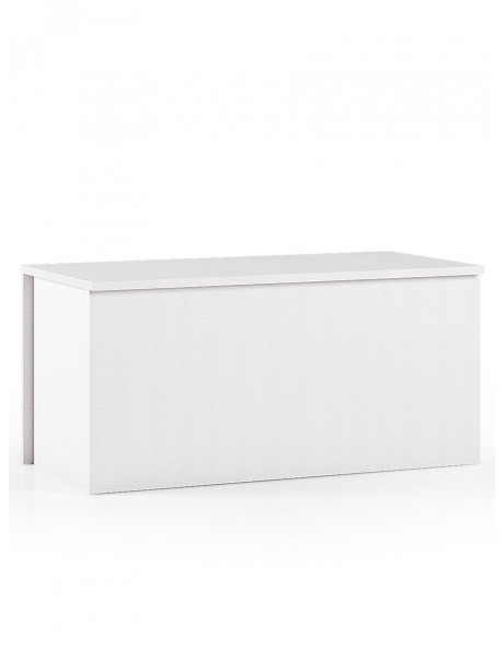 Panca baule texture 3d contenitore L90xP45xH45 cm HALLWAY Bianco Panca baule texture 3d contenitore L90xP45xH45 cm HALLWAY Bianco