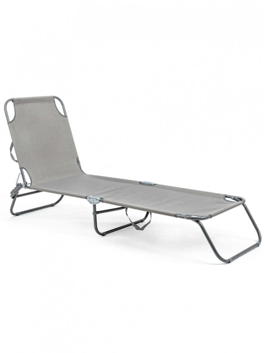 Lettino relax sdraio per giardino mare esterni pieghevole Bizzotto OLBIA Rock