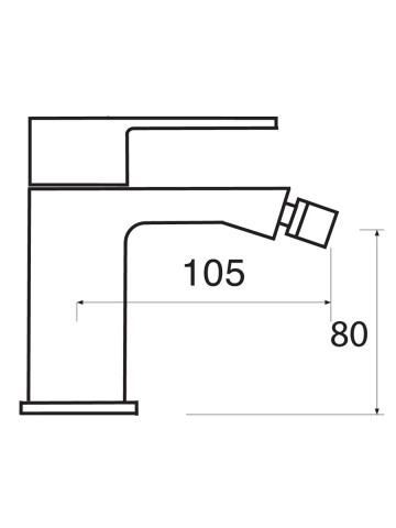 Set 3 Miscelatori lavabo bidet incasso doccia Keller taps scarico click-clack SKY cromo