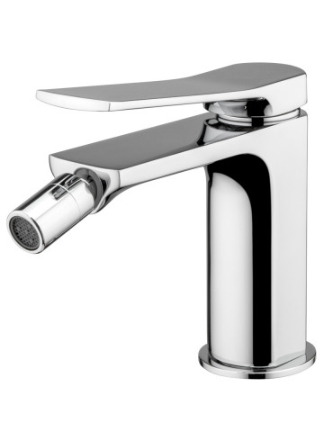 Set 3 Miscelatori lavabo e bidet con scarico click-clack e vasca Keller Taps MOON cromo