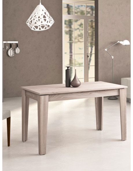 Tavolo rettangolare allungabile in legno 110/150x70 cm URANO Olmo perla Tavolo rettangolare allungabile in legno 110/150x70 cm URANO Olmo perla