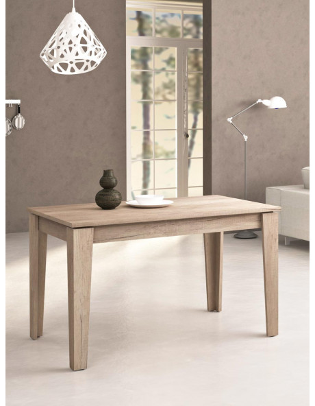 Tavolo rettangolare allungabile in legno 110/150x70 cm URANO Rovere Gordon 4 Tavolo rettangolare allungabile in legno 110/150x70 cm URANO Rovere Gordon 4
