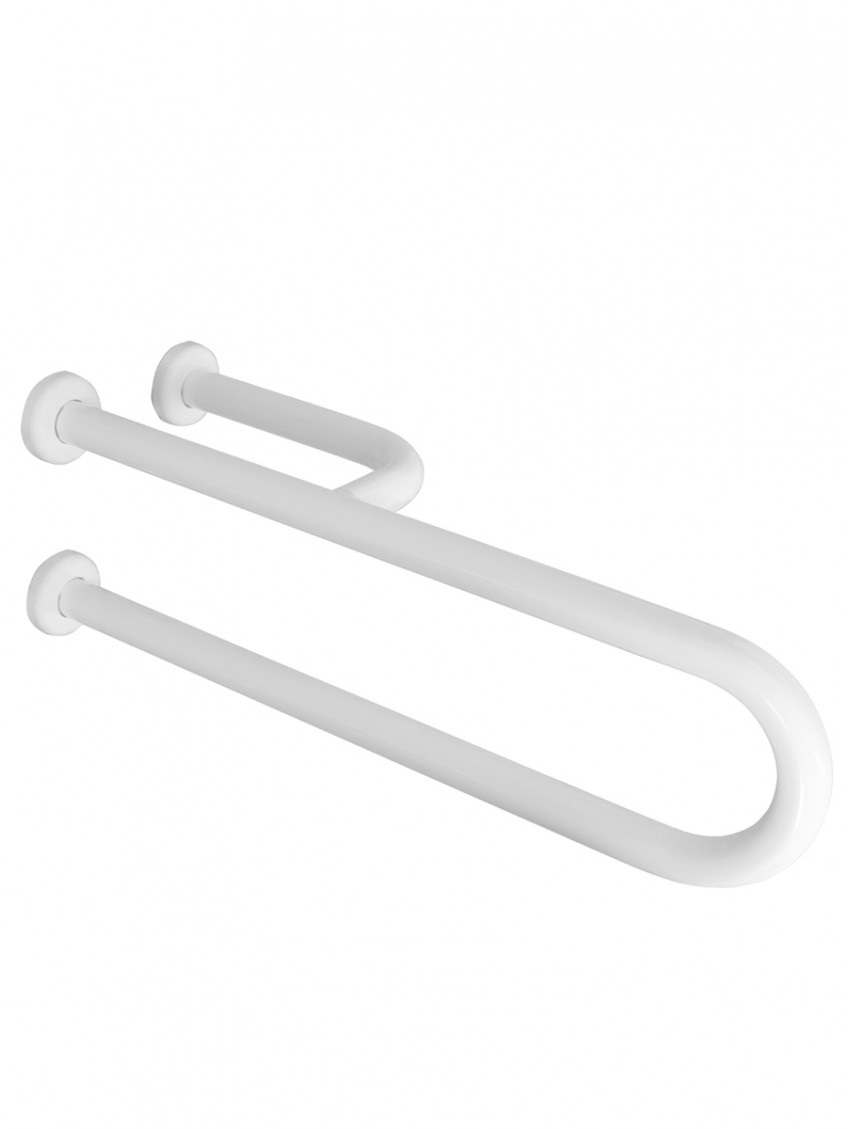 Barra sostegno cm 60 bagno diversamente abili con rinforzo dx AMICO Bianco