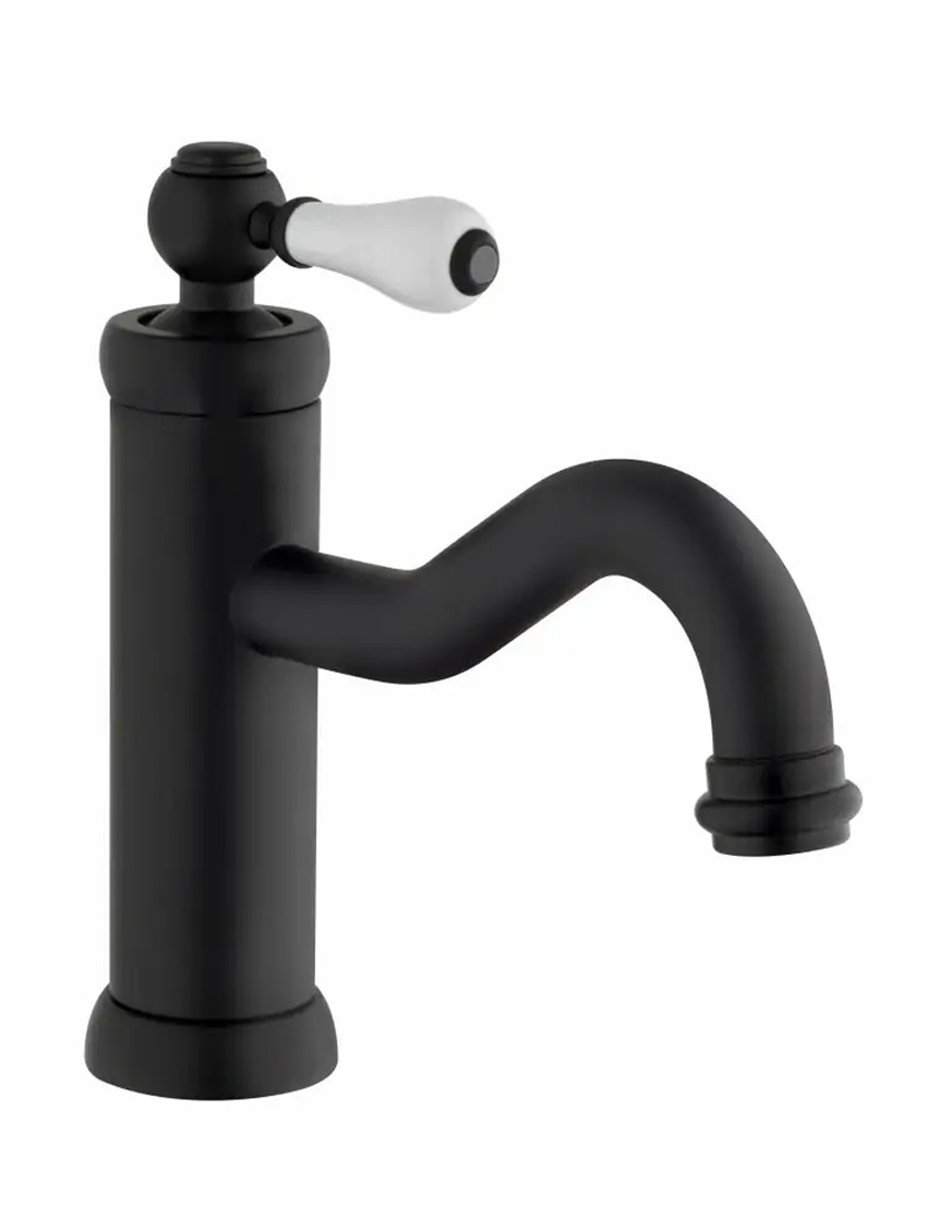 COMO - Miscelatore bagno lavabo Nero opaco
