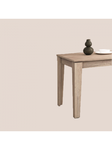 Tavolo rettangolare allungabile in legno 110/150x70 cm URANO Rovere Gordon 4