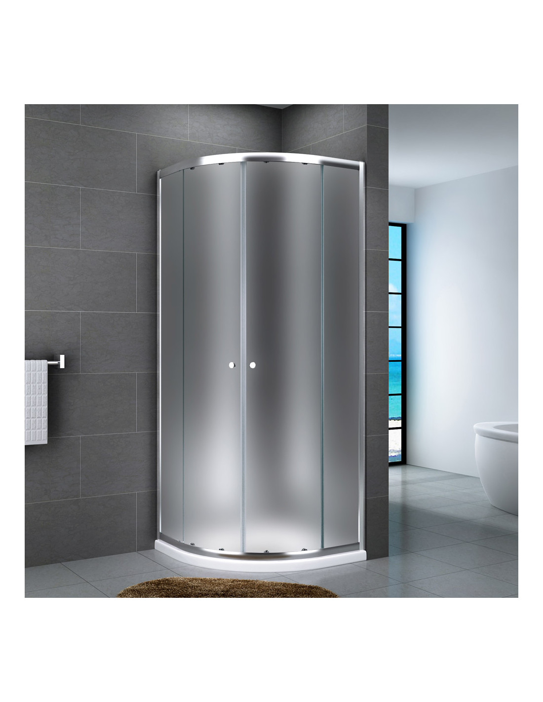 SMART - Box doccia curvo...