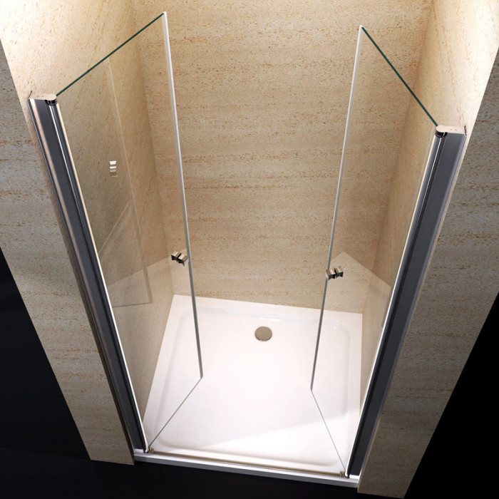 EXTRA - Porta doccia Saloon opaco cristallo 6 mm