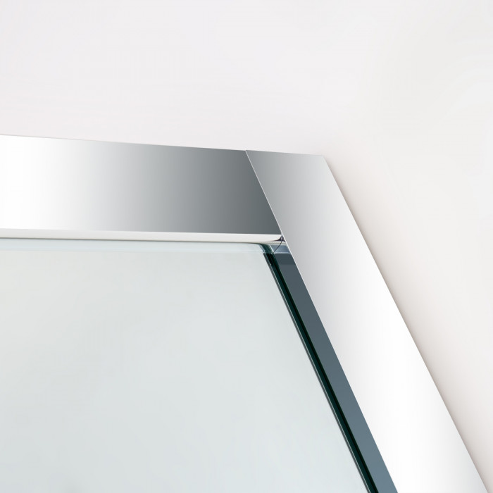 BEVERLY - Box doccia quadrato trasparente 6 mm