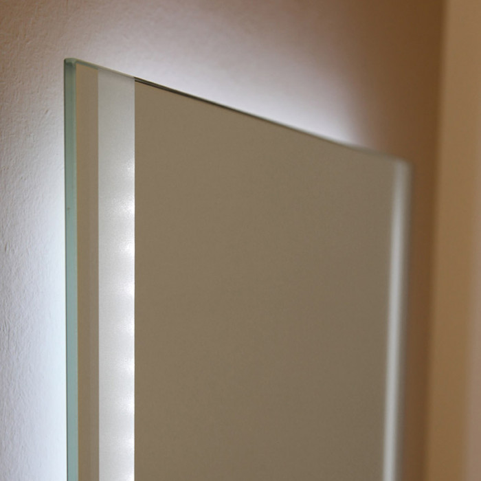 VERTICAL - Specchio bagno con luce LED cm 60x80 Touch Design