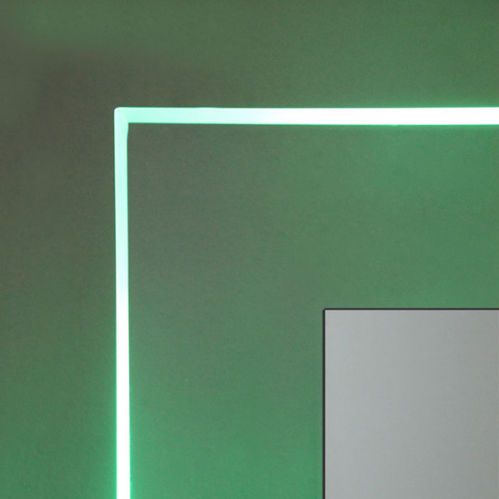 COLOR - Specchio bagno con luce LED cm 40x120 Touch Design
