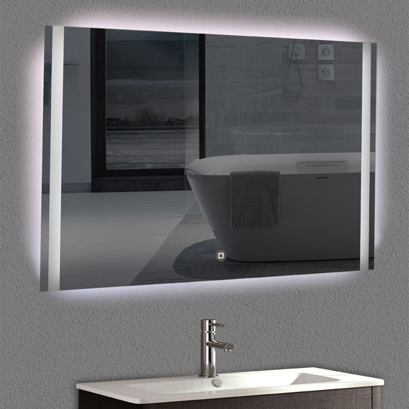 VERTICAL - Specchio bagno con luce LED cm 120x70 retroilluminato