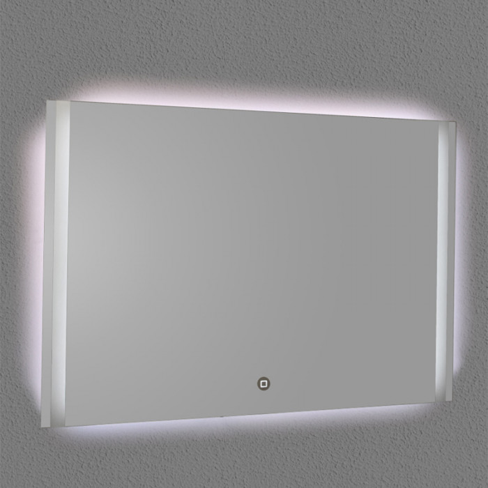 VERTICAL - Specchio bagno con luce LED cm 120x70 Touch Design