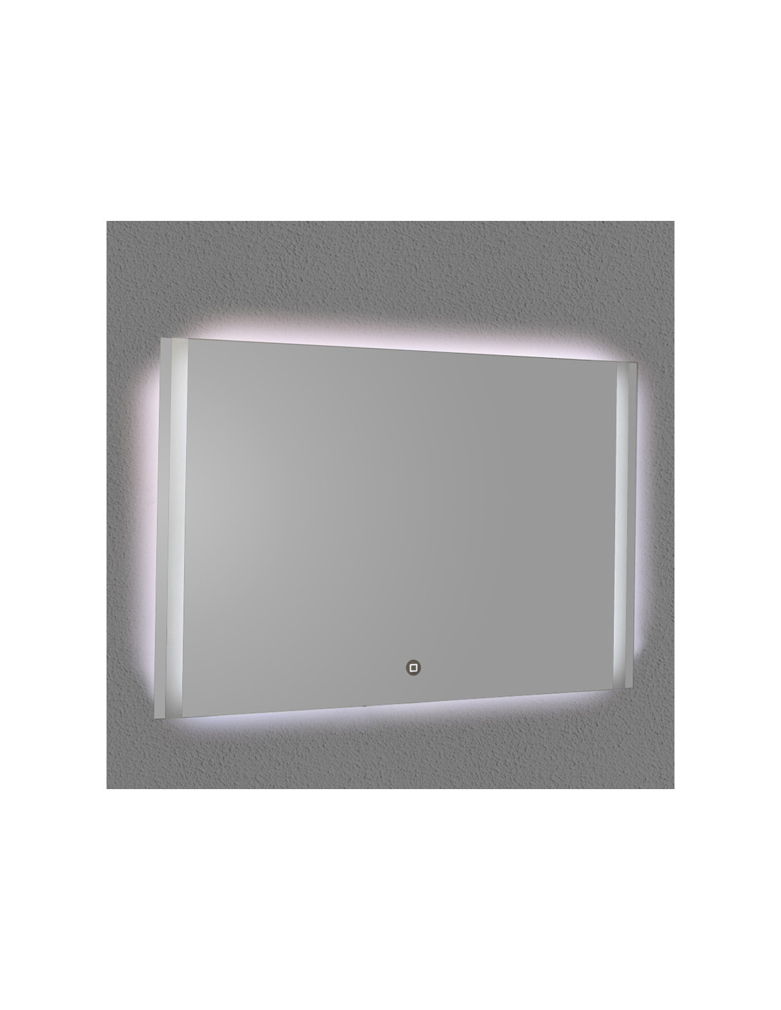 VERTICAL - Specchio bagno con luce LED cm 120x70 retroilluminato Touch  Design