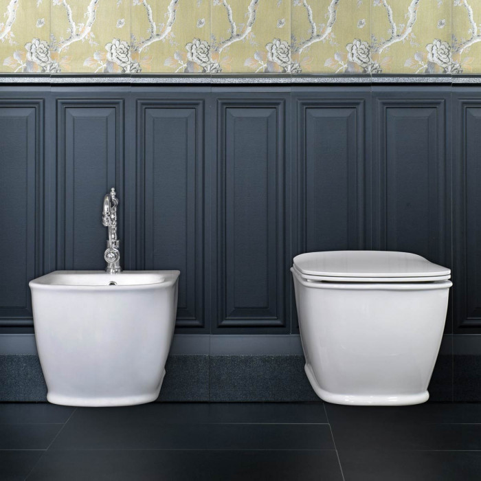 EPOCA-Sanitari-sospesi-wc-rimless-coprivaso-bidet-ceramica-bagno-classico-retrò