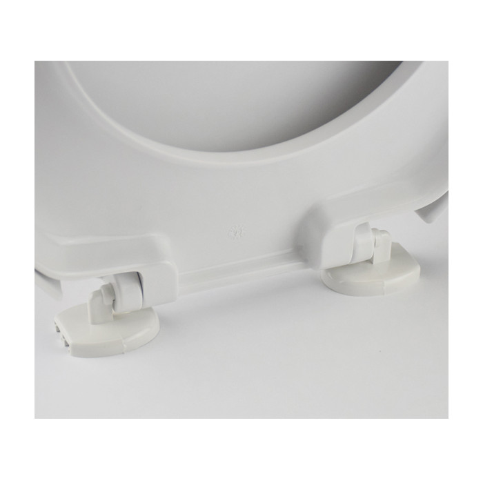 TENAX - Copriwater ceramica DOLOMITE sedile in termoindurente cm 45x35,1 Bianco