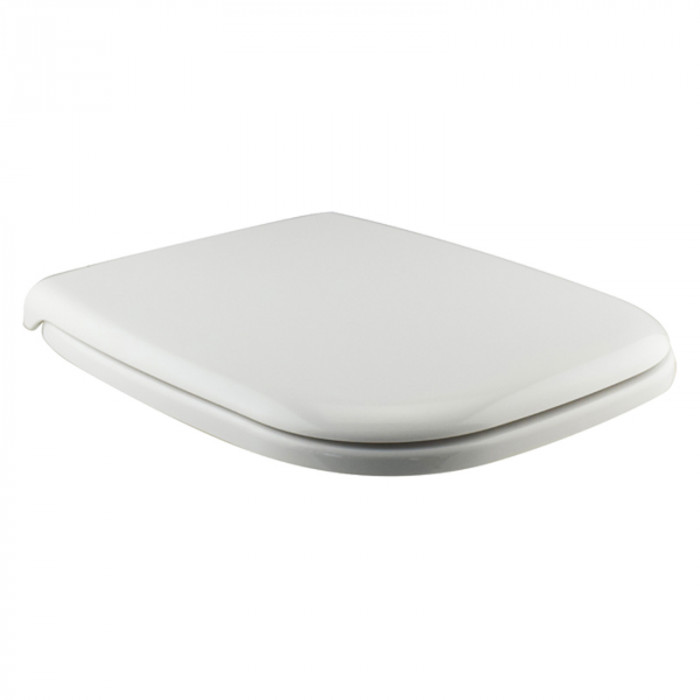 D-CODE - Copriwater ceramica DURAVIT sedile wc in termoindurente cm 43x36 Bianco
