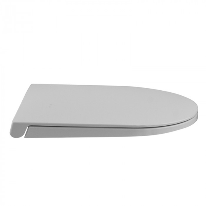 LINK - Copriwater ceramica FLAMINIA sedile wc in termoindurente cm 43,8x36,1 Bianco