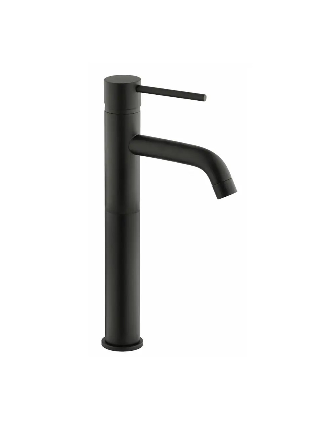 miscelatore-lavabo-alto-essenza-nero-opaco-bagno-minimal