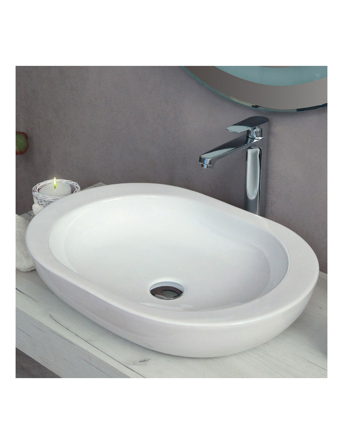 SMOOTH - Lavabo da appoggio...