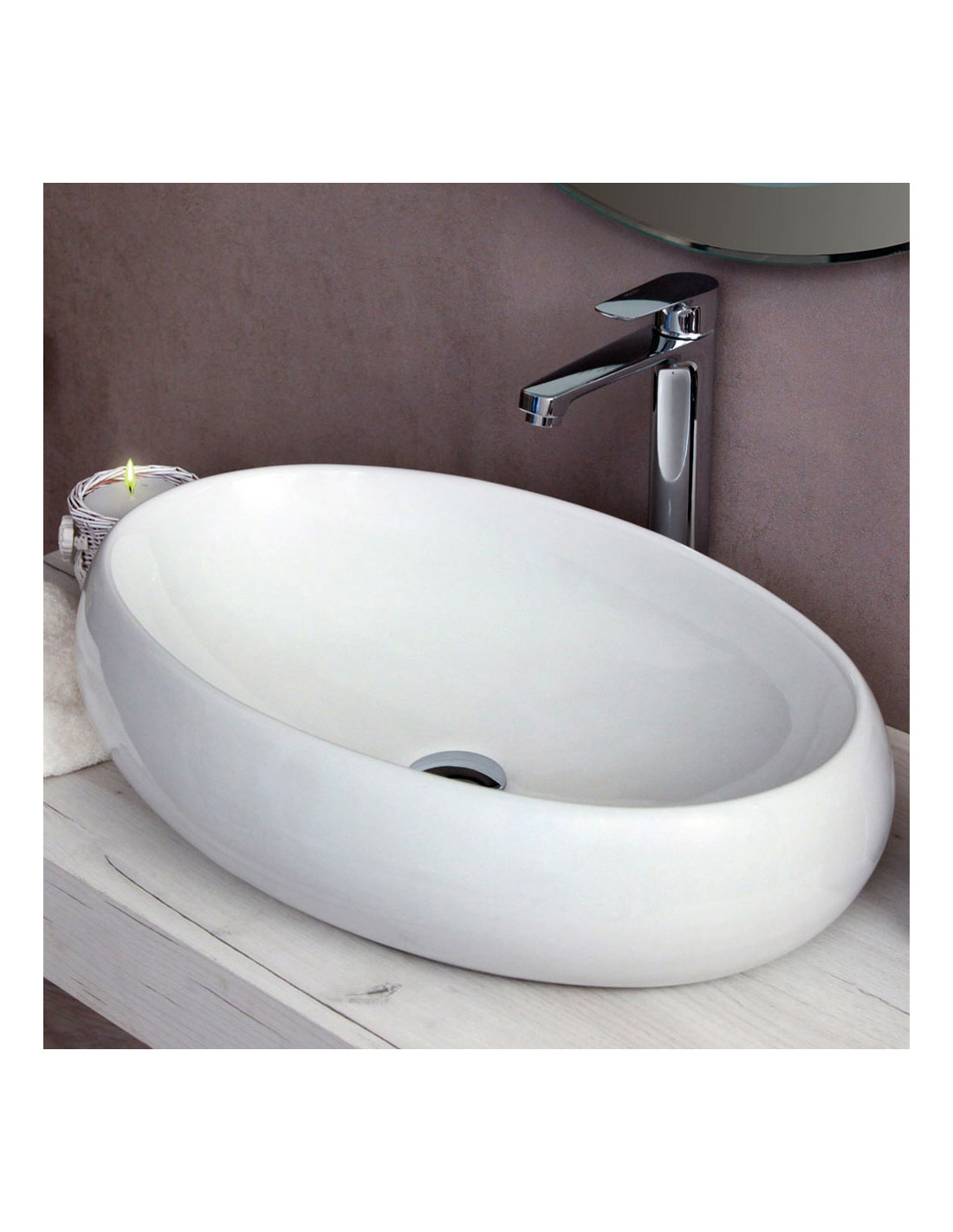 GOA - Lavabo da appoggio in...