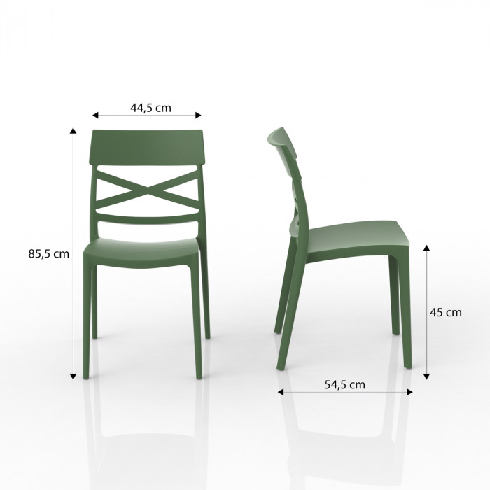 sedia folk menta casa contract in polipropilene fiber glass made in italy catas