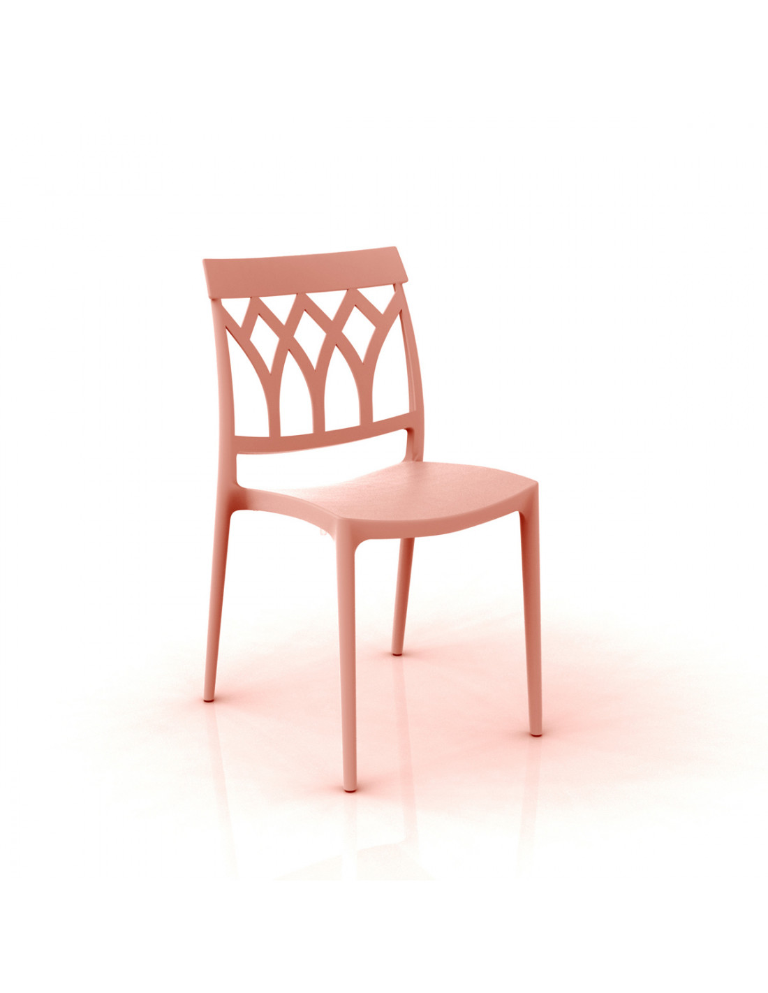 sedia queen terracotta casa giardino contract in polipropilene fiber glass made in italy catas