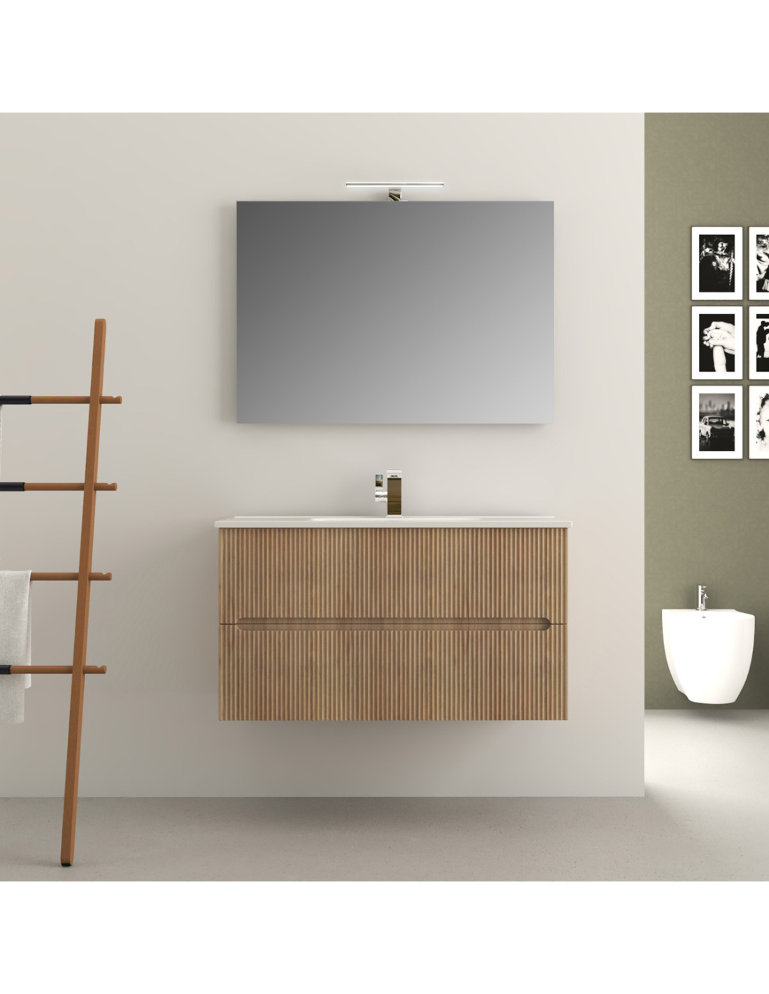 fly-mobile-bagno-sospeso-in-legno-cm-100-tabacco-cannettato-con-specchio-e-luce-led