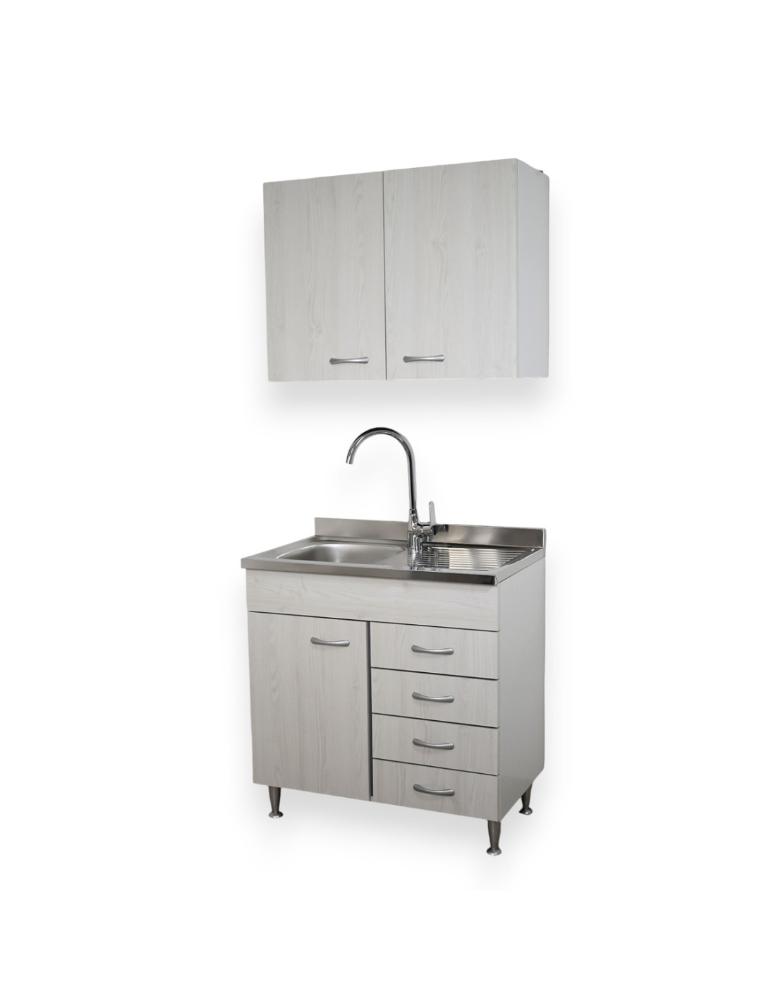 basic-mobile-cucina-80-cm-1anta-cassetti-lavello-dx-scolapiatti-frassino-moire