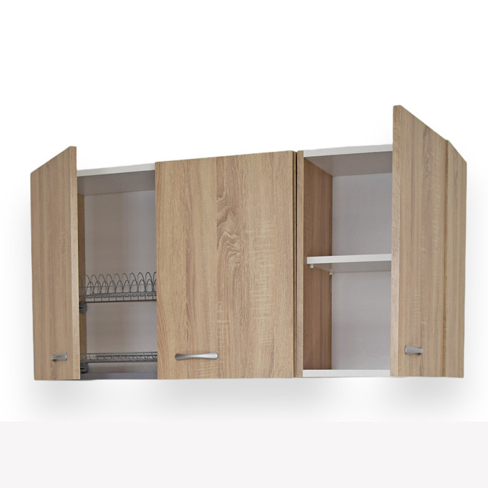 basic-mobile-cucina-120-cm-3-ante-pensile-scolapiatti-lavello-piano-dx-rovere-well