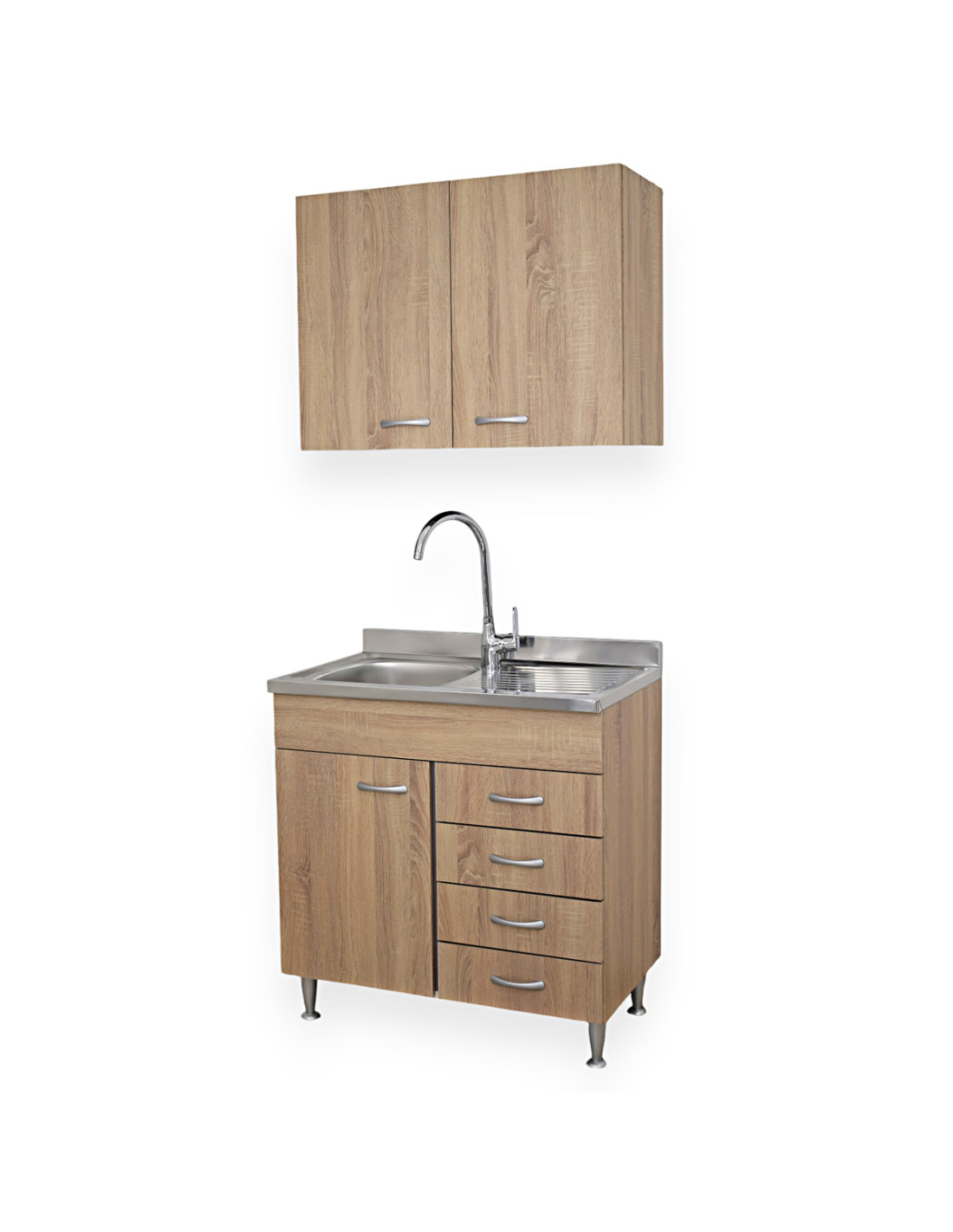 basic-mobile-cucina-80-cm-1anta-cassetti-lavello-dx-scolapiatti-rovere