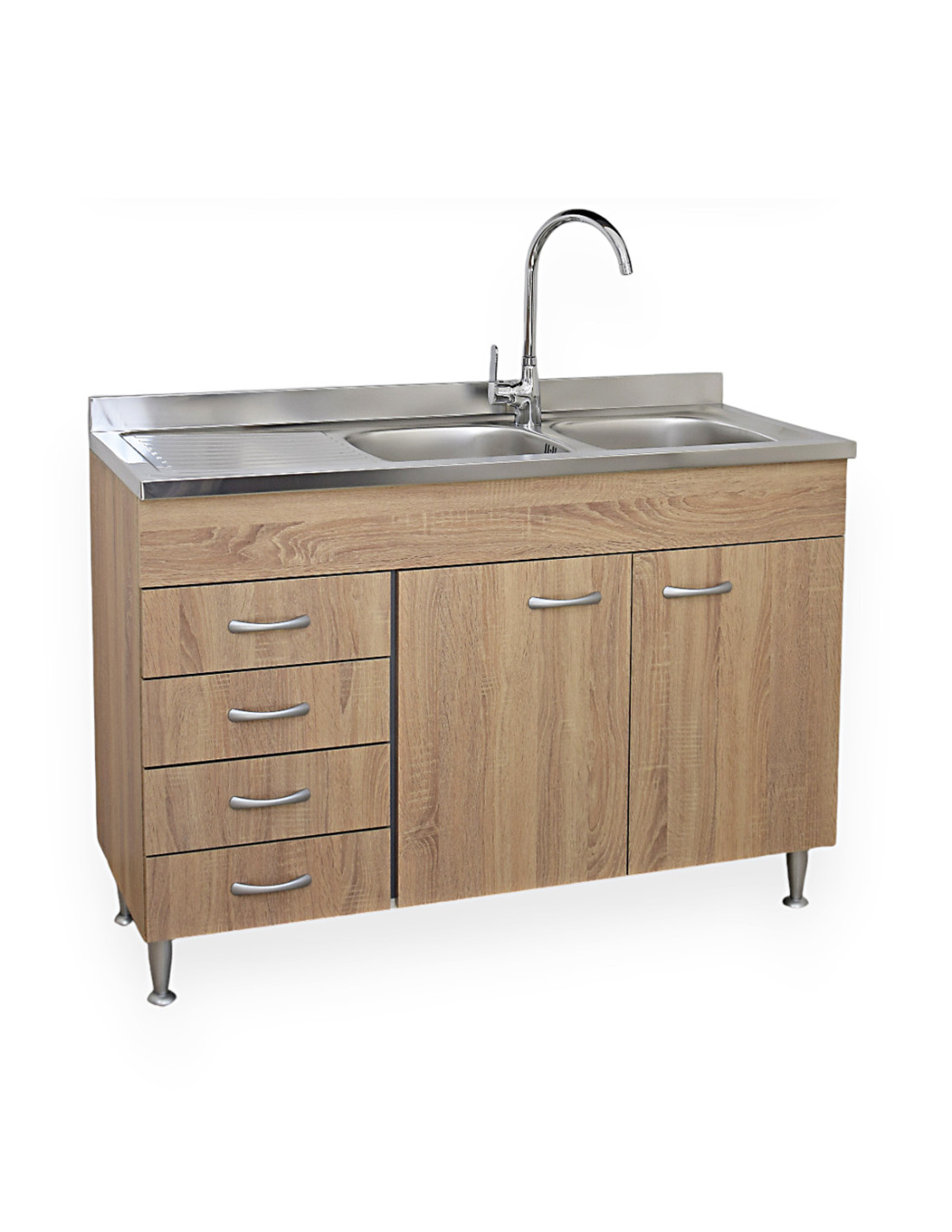 basic-mobile-sottolavello-cucina-120-cm-cassettiera-sx-lavello-inox-rovere