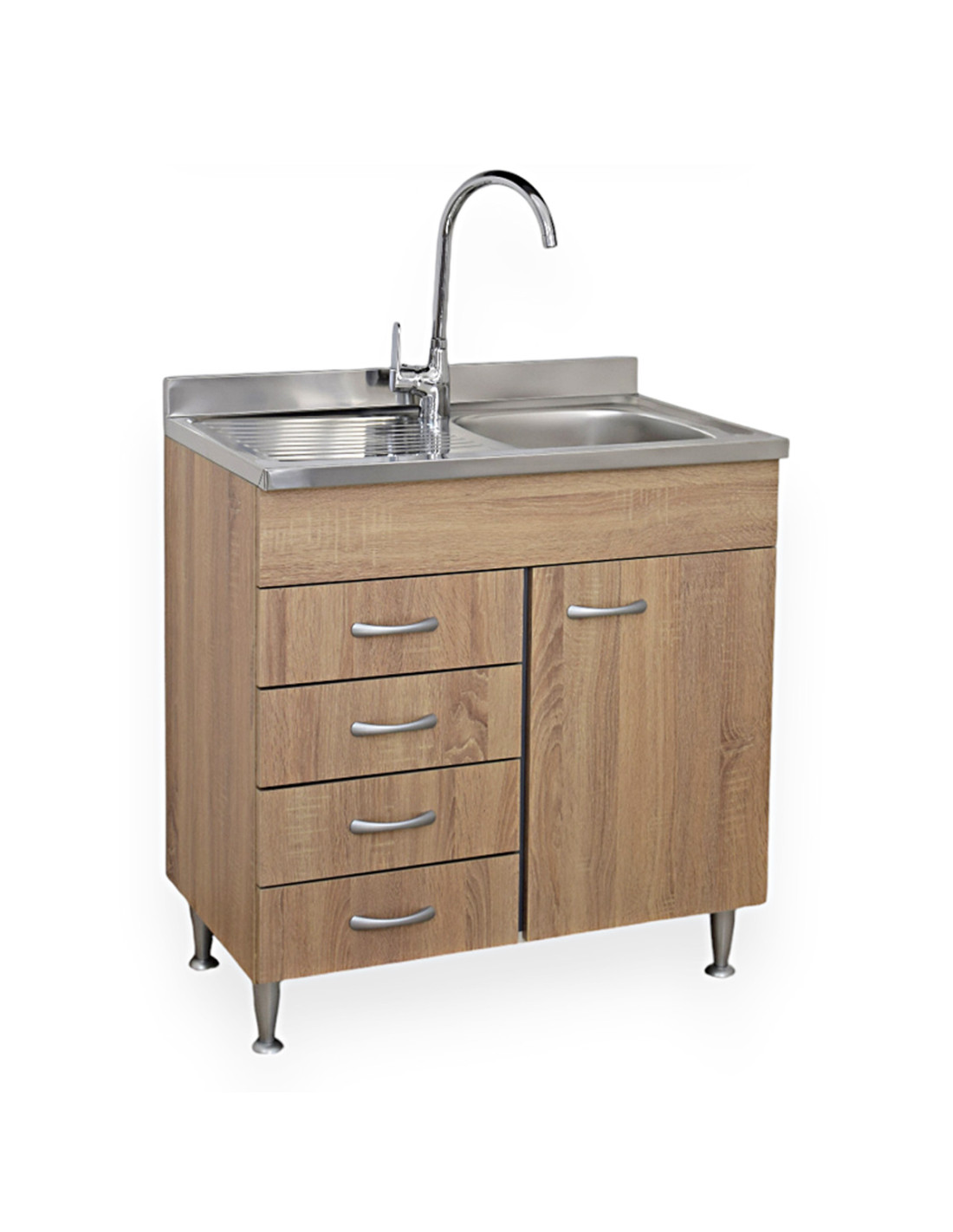 basic-mobile-sottolavello-cucina-80-cm-cassettiera-sx-lavello-rovere