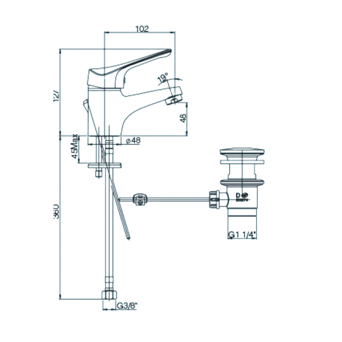 miscelatore-lavabo-leira-cromo-con-scarico