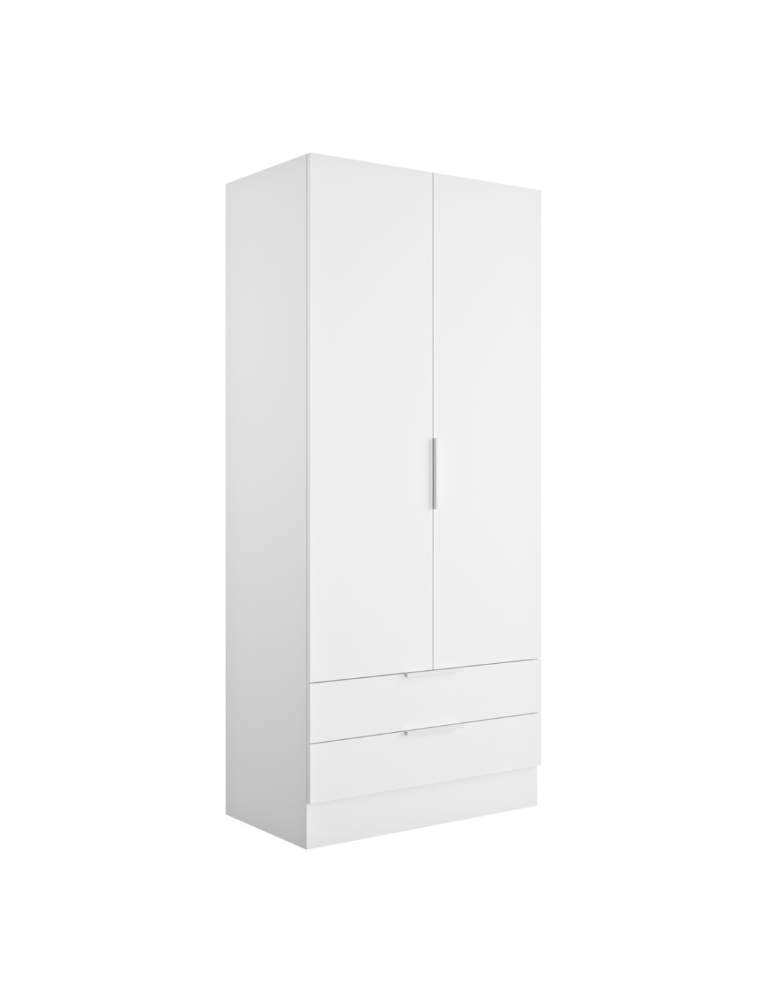 bambey-armadio-cameretta-2-ante-2-cassetti-L82xP46xH184-cm-bianco-opaco
