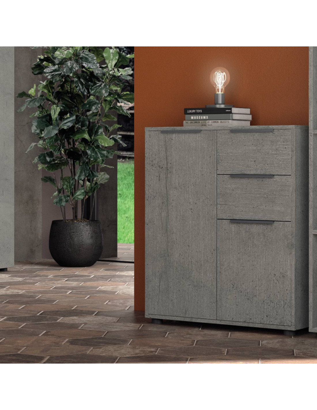 bambey-mobile-madia-2-ante-2-cassetti-L72xP35xH88-cm-cemento-opaco