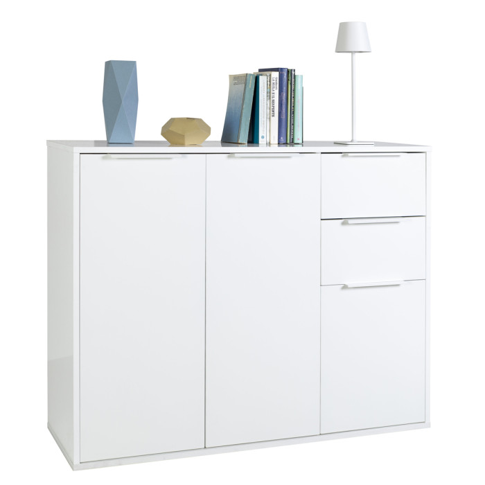 bambey-mobile-madia-3-ante-2-cassetti-L106xP35xH88-cm-bianco-lucido